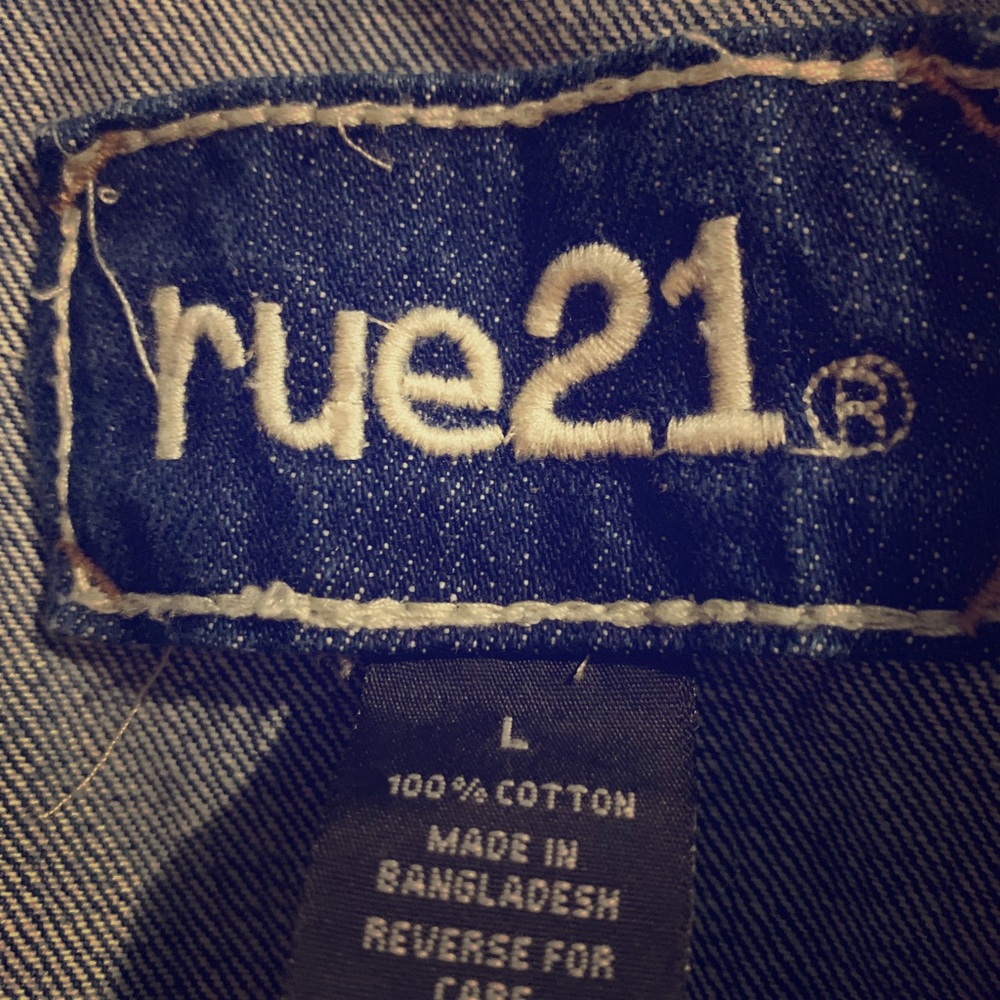 Rue21 Distressed Jean Jacket